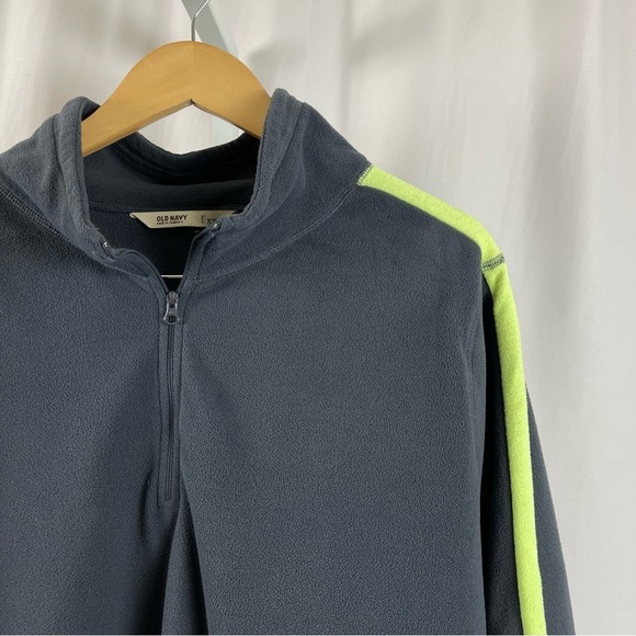 Old Navy XXL 2X Fleece Half Zip Pullover Outdoor Hiking Camping Fall Winter - Picture 7 of 7